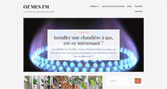Desktop Screenshot of ozmenfm.com